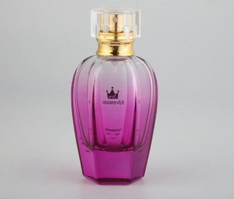 50ml 100ml Szklane butelki perfum z Surlyn Cap Sprayer Butelki Opakowanie do makijażu